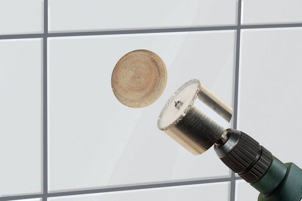 Produktbild: Wolfcraft 5926000 Lochs&auml;ge 35mm diamantbeschichtet 1St.