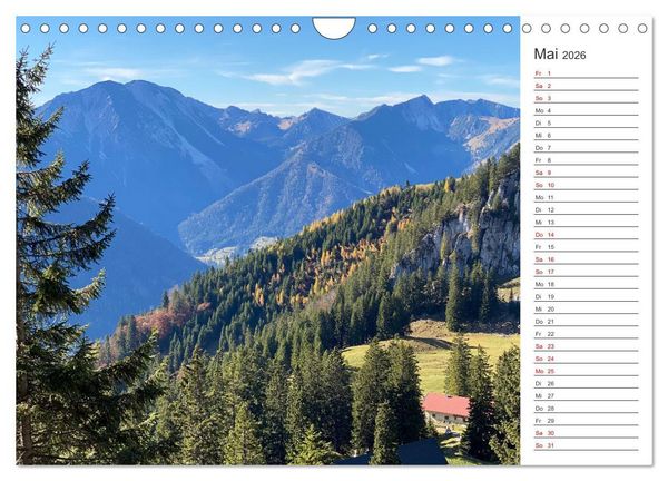 Produktbild: Alpenauszeit - Bergpause f&uuml;rs Herz (Wandkalender 2026 DIN A4 quer), CALVENDO Monatskalender