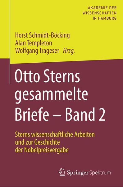 Produktbild: Otto Sterns gesammelte Briefe &ndash; Band 2