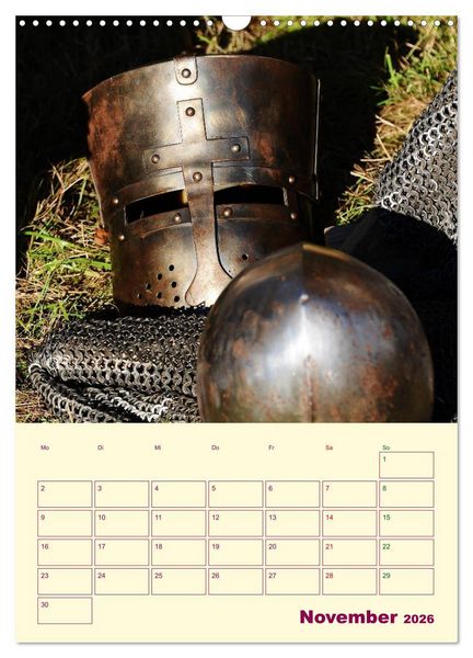 Produktbild: Spektakulum - Mittelalterliches Kalendarium (Wandkalender 2026 DIN A3 hoch), CALVENDO Monatskalender