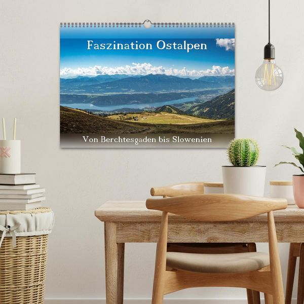 Produktbild: Faszination Ostalpen - von Berchtesgaden bis Slowenien (Wandkalender 2026 DIN A3 quer), CALVENDO Monatskalender