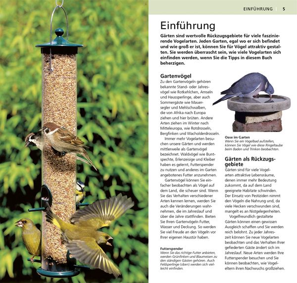 Produktbild: Gartenv&ouml;gel beobachten und bestimmen