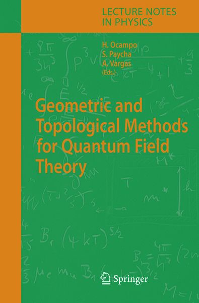 Produktbild: Geometric and Topological Methods for Quantum Field Theory