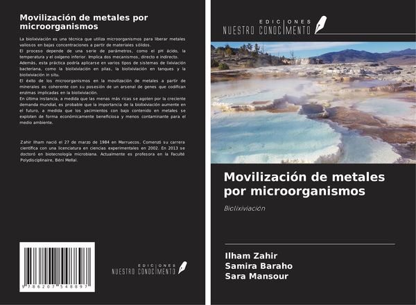 Produktbild: Movilizaci&oacute;n de metales por microorganismos