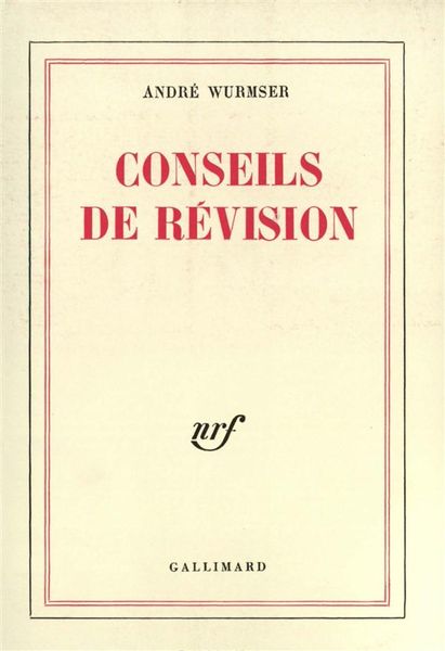 Produktbild: Conseils de r&eacute;vision