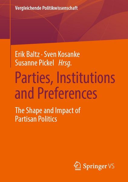 Produktbild: Parties, Institutions and Preferences
