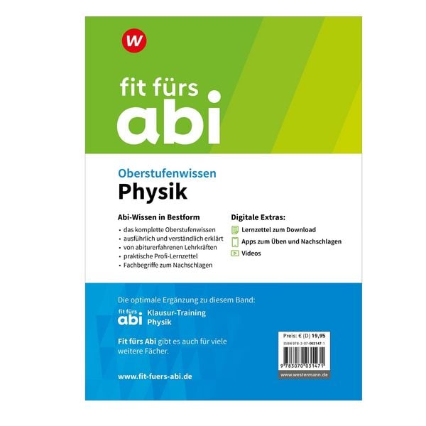 Produktbild: Fit f&uuml;rs Abi