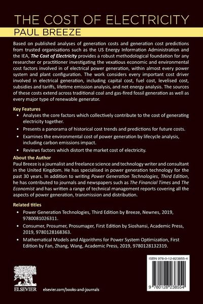Produktbild: The Cost of Electricity