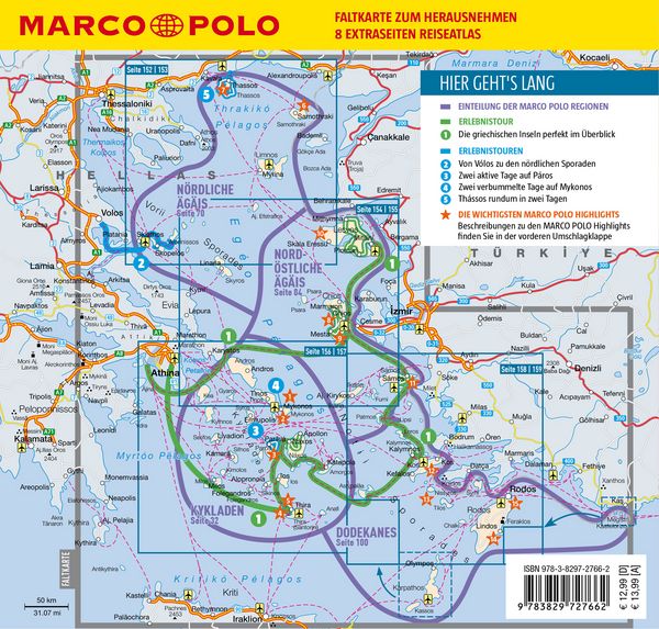 Produktbild: MARCO POLO Reisef&uuml;hrer Griechische Inseln, &Auml;gais