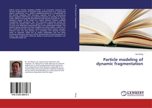 Produktbild: Particle modeling of dynamic fragmentation