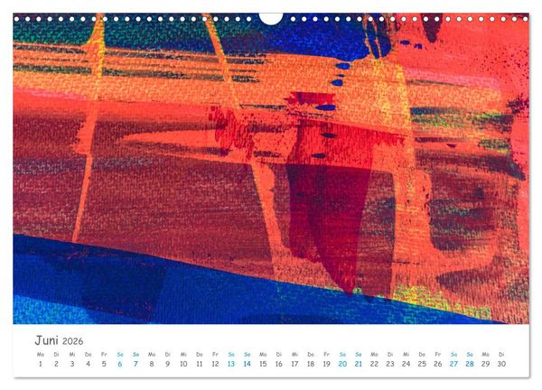 Produktbild: Colorpop - Joyful, abstract. multicolored (Wandkalender 2026 DIN A3 quer), CALVENDO Monatskalender