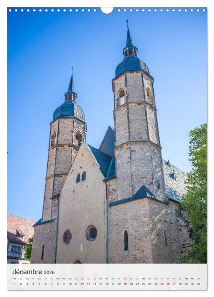 Produktbild: Lutherstadt Eisleben - La ville du grand r&eacute;formateur Luther (Calendrier mural 2026 DIN A3 horizontal), CALVENDO calendrier mensuel