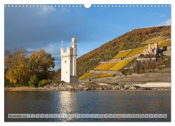 Produktbild: Romantisches Rheintal (Wandkalender 2026 DIN A3 quer), CALVENDO Monatskalender