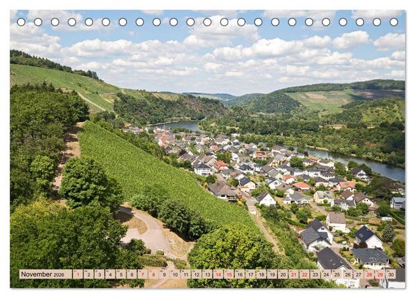 Produktbild: Idyllisches Saarburg (Tischkalender 2026 DIN A5 quer), CALVENDO Monatskalender