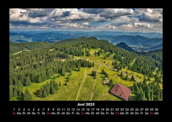Produktbild: Landschaftskalender 2025 Fotokalender DIN A3