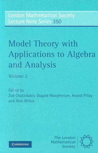 Produktbild: Model Theory with Applications to Algebra and Analysis