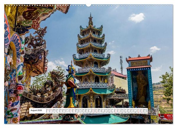 Produktbild: Da Lat Einfach Liebenswert (hochwertiger Premium Wandkalender 2026 DIN A2 quer), Kunstdruck in Hochglanz