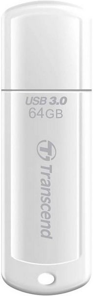 Produktbild: Transcend JetFlash&reg; 730 USB-Stick 64GB Wei&szlig; TS64GJF730 USB-A (USB 3.2 Gen 1)