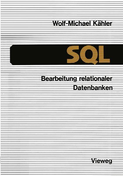 Produktbild: SQL - Bearbeitung relationaler Datenbanken