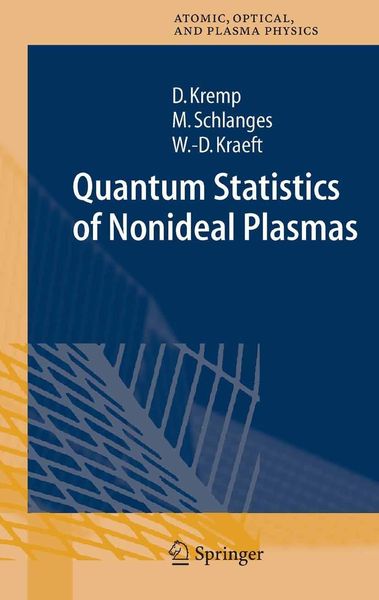 Produktbild: Quantum Statistics of Nonideal Plasmas