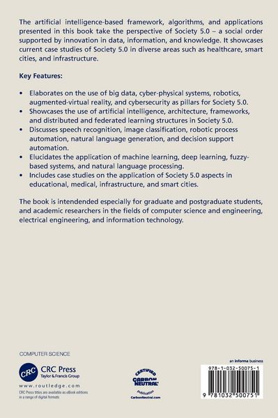 Produktbild: Artificial Intelligence and Society 5.0