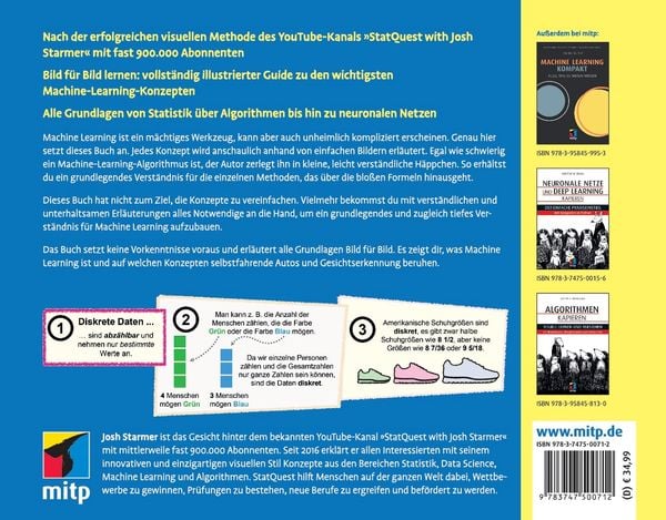 'Machine Learning Visuell Lernen - Von StatQuest' Von 'Josh Starmer ...