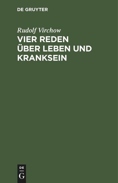 Produktbild: Vier Reden &uuml;ber Leben und Kranksein