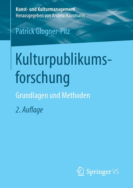 Produktbild: Kulturpublikumsforschung