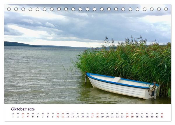 Produktbild: Natur und Landschaft Mecklenburg - Vorpommern 2026 (Tischkalender 2026 DIN A5 quer), CALVENDO Monatskalender