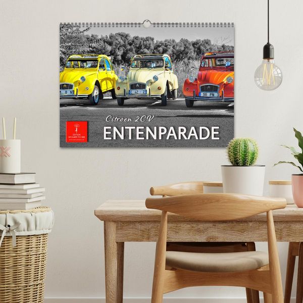 Produktbild: Citro&euml;n 2CV - Entenparade (Wandkalender 2026 DIN A3 quer), CALVENDO Monatskalender