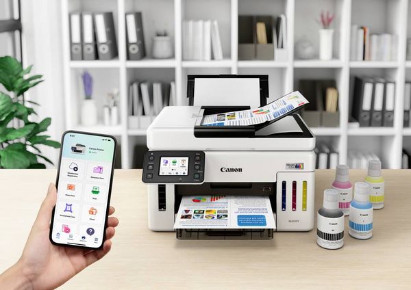 Produktbild: Canon MAXIFY GX6150 Multifunktionsdrucker Tintenstrahl Farbe A4 Drucker, Scanner, Kopierer Duplex, USB, WLAN, LAN