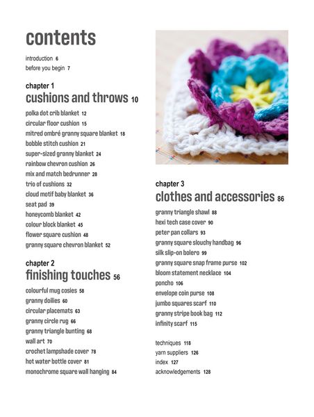 Produktbild: Crochet Granny Squares and More: 35 easy projects to make