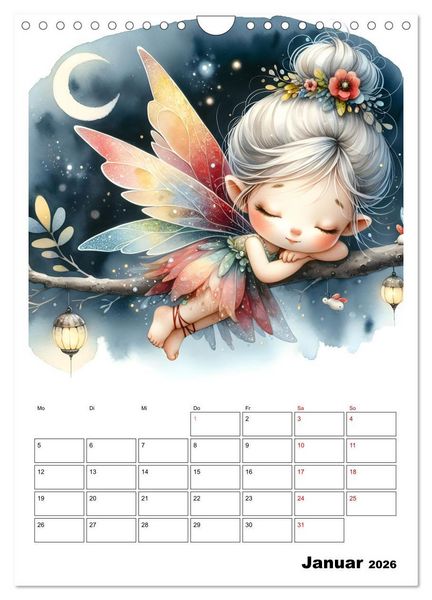 Produktbild: Schlummernde Magie (Wandkalender 2026 DIN A4 hoch), CALVENDO Monatskalender