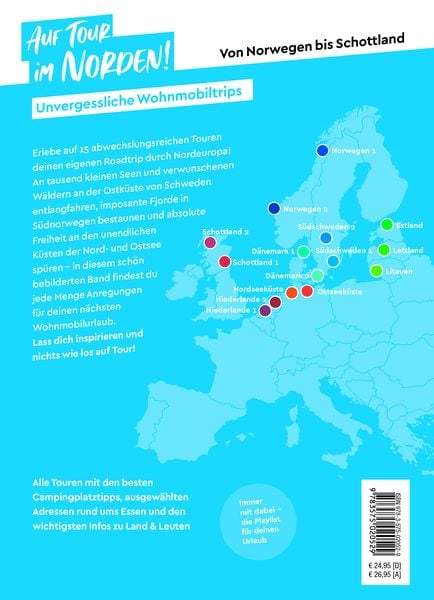 MARCO POLO Bildband Auf Tour im Norden! Unvergessliche Wohnmobiltrips von Norwegen bis Schottland