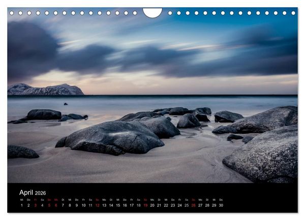 Produktbild: Norwegen, Landschaften in Schnee und Eis (Wandkalender 2026 DIN A4 quer), CALVENDO Monatskalender