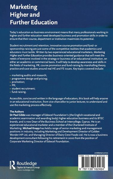 Produktbild: Marketing Higher and Further Education