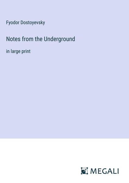 Produktbild: Notes from the Underground