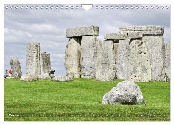 Produktbild: Mysterious Stonehenge (Wall Calendar 2026 DIN A4 landscape), CALVENDO 12 Month Wall Calendar