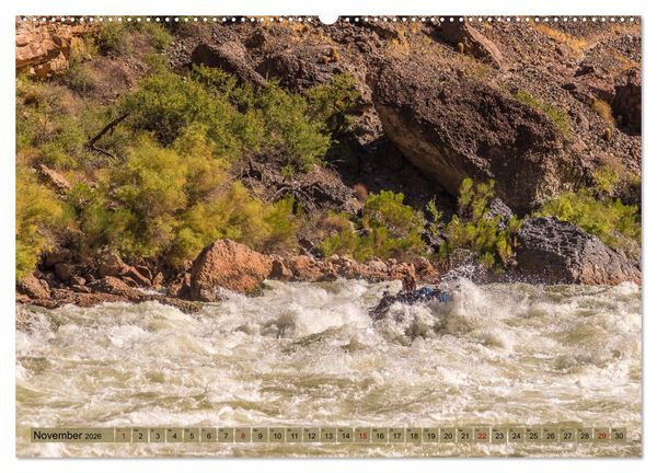 Produktbild: Colorado River Rafting im Grand Canyon (Wandkalender 2026 DIN A2 quer), CALVENDO Monatskalender