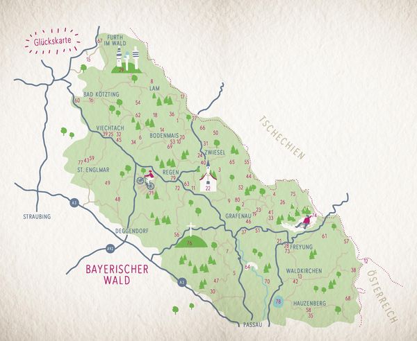 Produktbild: Gl&uuml;cksorte im Bayerischen Wald
