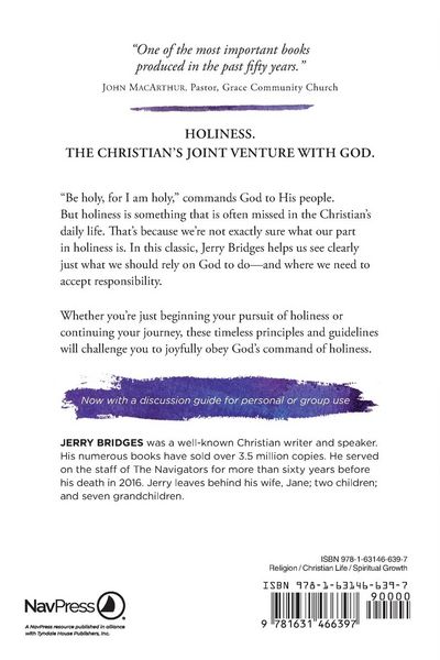 Produktbild: The Pursuit of Holiness