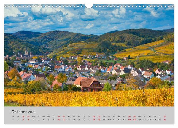 Produktbild: Region Elsass und Vogesen (Wandkalender 2026 DIN A3 quer), CALVENDO Monatskalender