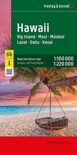Produktbild: freytag & berndt Stra&szlig;enkarte Hawaii 1:100.000