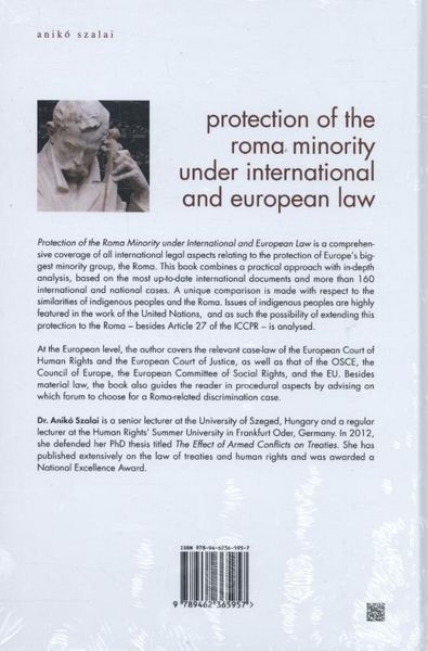 Produktbild: Szalai, A: Protection of the Roma Minority Under Internation