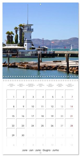 Produktbild: SAN FRANCISCO Highlights (Wall Calendar 2026 12 &times; 12 Inch) CALVENDO 12 Month Wall Calendar