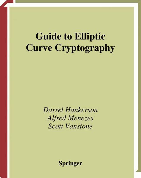 Produktbild: Guide to Elliptic Curve Cryptography
