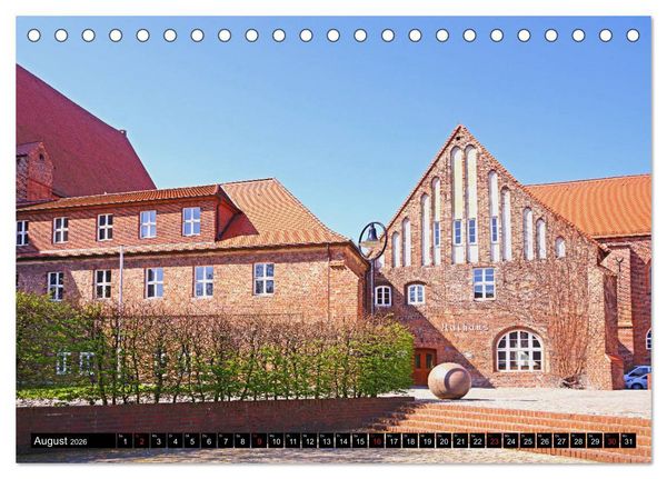 Produktbild: Hansestadt Salzwedel (Tischkalender 2026 DIN A5 quer), CALVENDO Monatskalender