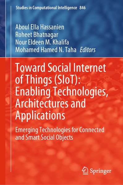 Produktbild: Toward Social Internet of Things (SIoT): Enabling Technologies, Architectures and Applications