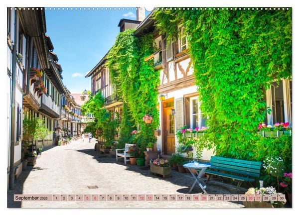 Produktbild: Historisches Gengenbach (hochwertiger Premium Wandkalender 2026 DIN A2 quer), Kunstdruck in Hochglanz