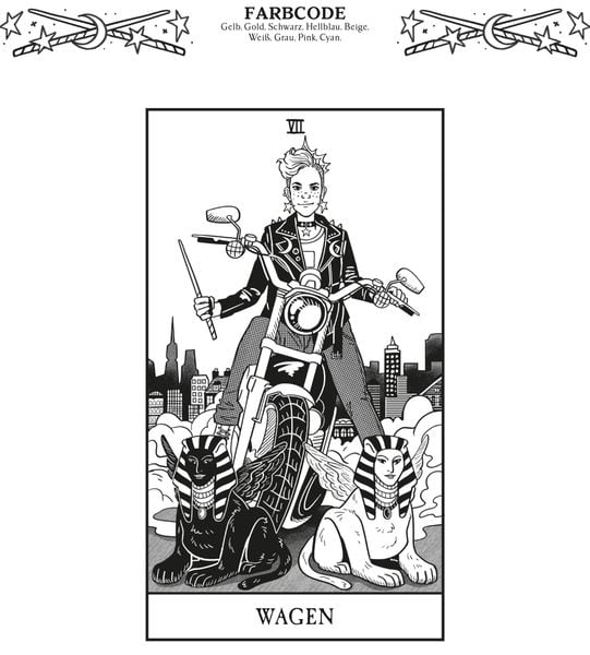 Modern Witch Tarot - Coloring Book